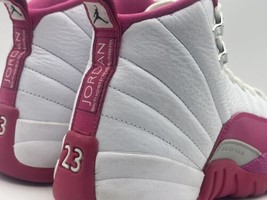 2015 Air Jordan XII 12 Retro Vivid Pink White 510815-109 Size 6.5 - $119.99