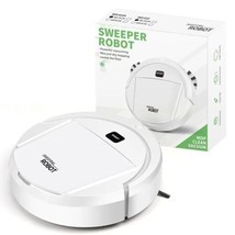 Sweeper Robot Wet And Dry Vacuum Cleaner White Mopping Sweep The Floor 622A - £23.19 GBP