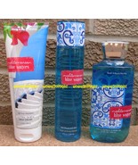 Mediterranean Blue Waters Original Bath Body Works Mist Body Cream Shower Gel - $46.00