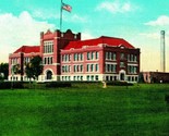 Vtg Postcard Huron South Dakota SD Huron College Vorhees Hall and Dormat... - $2.92