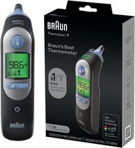 Braun ThermoScan 7 Ear Thermometer with Age-Based Fever Guidance for Baby - $39.59