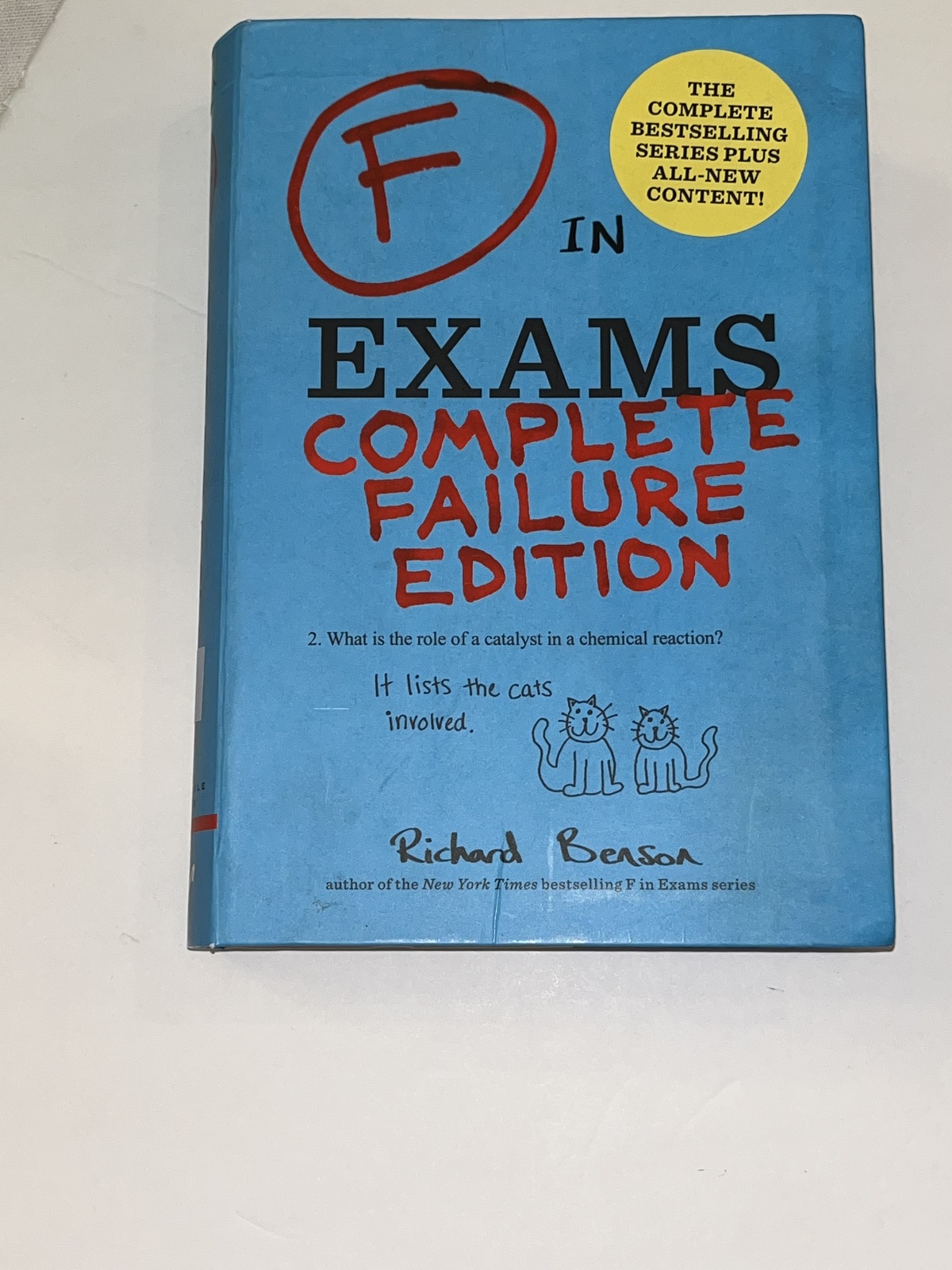 F in Exams: Complete Failure Edition : (Gifts for Teachers, Funny Books - $11.99
