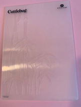 Cricut Cuttlebug Palm Trees embossing folder - £6.98 GBP