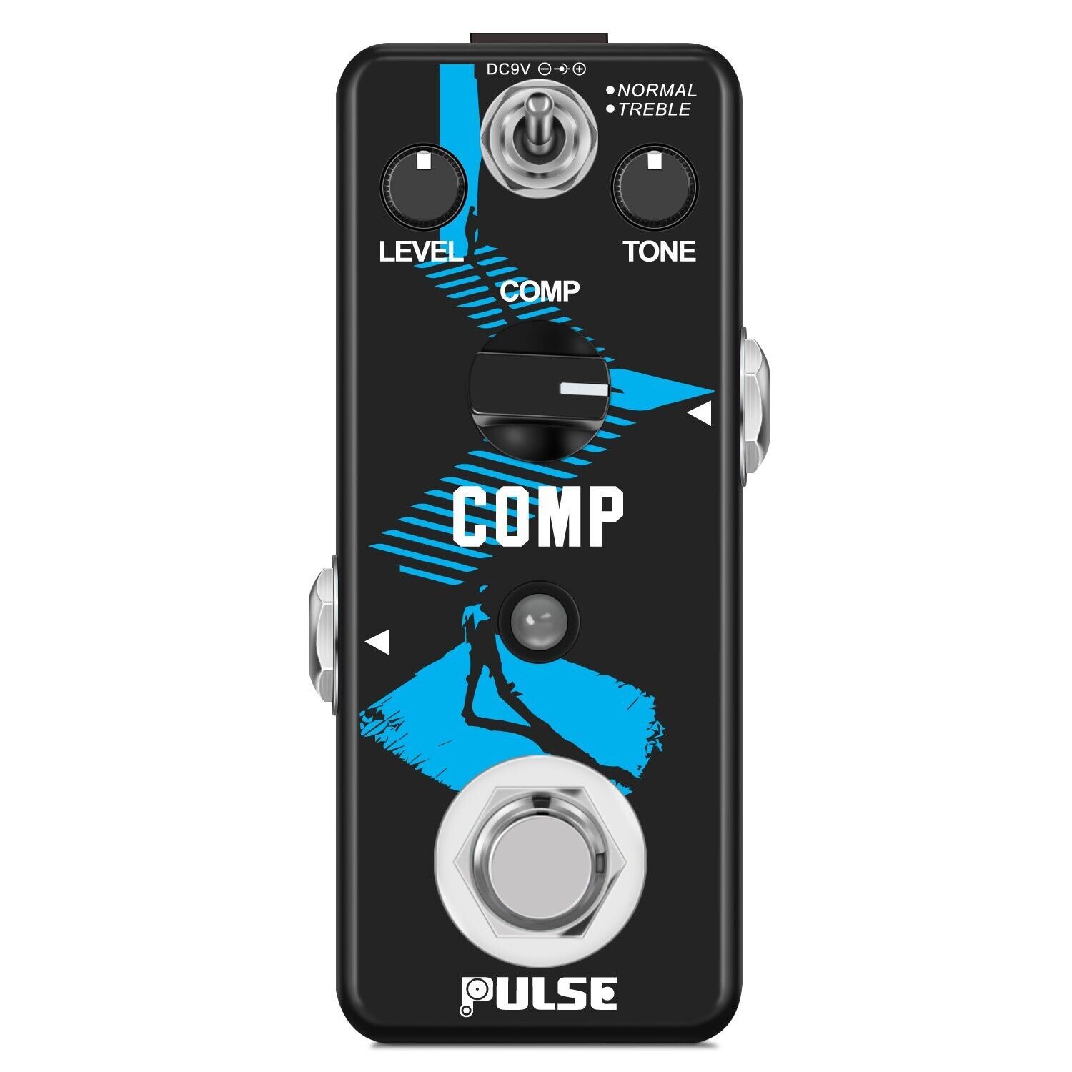 Pulse Technology COMP Compressor Guitar or Bass Effect Pedal - $29.80