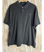 Polo Ralph Lauren Polo Shirt Mens XXL Pima Soft Touch Equestrian Pony Pr... - $13.50
