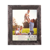 12&quot;X13&quot; Rustic Smoky Black Picture Frame - £56.67 GBP