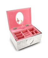 Pink Ballerina Jewelry Box Musical Fur Elise Gift - $156.42