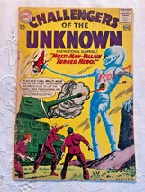 Challengers of the Unknown Comic #30 DC Silver Age FAIR Multi-man Villain - £7.85 GBP
