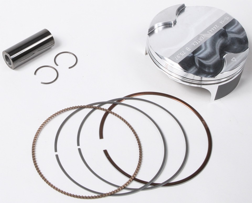 Vertex Piston Kit Standard Bore 75.97mm, 12.8:1 Compression 23235B - $242.20