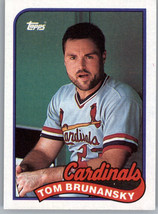 1989 Topps 60 Tom Brunansky  St. Louis Cardinals - £0.77 GBP
