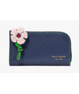 Kate Spade In The Garden Small Slim Bifold Wallet ~NWT~ Navy - $94.05