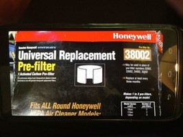 Two Genuine Honeywell 38002 universal replacement pre-filter air cleaner... - £19.40 GBP