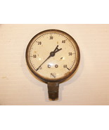 VINTAGE GAUGE 1850 ASHCROFT USA AMP7441 VACUUM PRESSURE STEAM - €39,06 EUR
