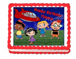 Little Einsteins edible cake image cake party decoration - personalized free - £7.90 GBP