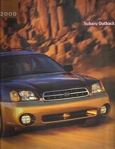 2000 Subaru OUTBACK sales brochure catalog 00 US Legacy Sport Limited - £6.24 GBP