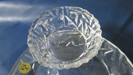 Peill &amp; Putzler Germany Hand Cut Crystal Berry Fruit Bowl With Plate Set - £63.30 GBP