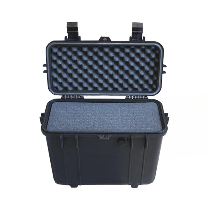 Safety Case With Pre-cut Foam16.5-inch Shock-proof and Waterproof Portable Plast - £126.85 GBP