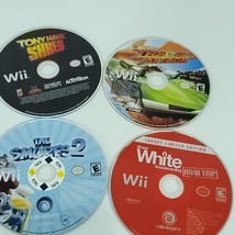 Nintendo Wii Games Lot of 4 Bundle Track Attack Tony Hawk Shaun White Smurfs 2  - £18.19 GBP