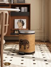 Interoknack Premium Stainless Steel Vintage Pedal Trash Can, Luxury Wast... - $399.00