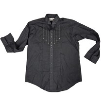 Vtg 80s 90s Chaplin Black Tuxedo Shirt Studded/Rhinestone Sz Mens L 32-33 - $23.71 Vtg 80s 90s Chaplin Black Tuxedo Shirt Studded/Rhinestone Sz Mens L 32-33 - $23.71
