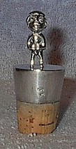 Peru 925 Sterling Silver Native Male Figureal Bottle Stopper - £19.55 GBP