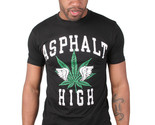 Asphalt Yacht Club Asphalt High Marihuana Camiseta Negro Nwt - $20.96