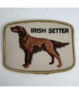 Irish Setter Dog Patch Rectangular 4&quot;x3&quot; Patch Vintage - £19.46 GBP