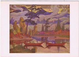 Art Postcard Toronto Mist Fantasy JEH MacDonald Art Gallery Of Ontario - £2.20 GBP