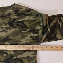 No Boundaries Women’s Cotton Blend Green Camo Long Sleeve Shirt Size L (11-13) image 12