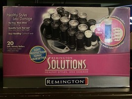 Remington HairSetter KF-20i Ionic Velvet Hot Rollers Curlers Tested Working - £14.93 GBP