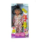 My Life As Poseable Grinch Sleepover 18&#39;&#39; Doll Dark Brunette Hair Brown ... - $1,460.17 MXN