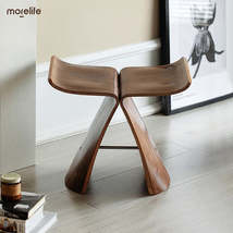 Nordic Danish Creative Design Chair Butterfly Chair Stool Side table Cor... - £101.76 GBP