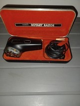 Vintage PHILIPS 495B NORELCO Electric ROTARY RAZOR SHAVER Triple Head wi... - $408.60 MXN