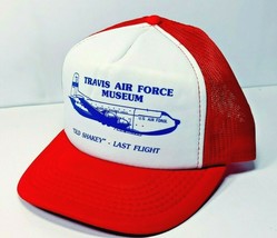 Travis Air Force Museum Old Shakey Last Flight Mesh Back Snapback Trucke... - $128.63 MXN