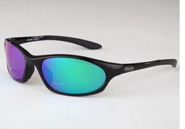 Onos Grand Lagoon 114GA250 GREEN MIRROR Polarized +2.50 Bifocal Sunglasses - £97.56 GBP