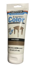 1 Minwax Color Express Walnut Water Based Wiping Stain &amp; Finish 6 oz New - £35.88 GBP