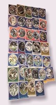 NFL Miniature Vintage Stamp Collectible Football Cards Lot Of 35 - £11.09 GBP