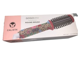 CALISTA -- GOGOMINI &quot;Leopard Floral&quot; Round Brush Styling Tool - $20.20 CAD