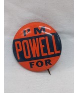 Vintage I&#39;m For Paul Powell Illinois Secretary Of State Pin 1&quot; - $9.89
