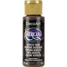 DecoArt Americana Acrylic Paint 2oz - Burnt Umber - Opaque, 1 Pack of 1 ... - $16.91