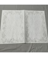 TRI CHEM Border Mushrooms And Tomato’s Each Side Is 18” x 12&quot; - $14.80 CAD