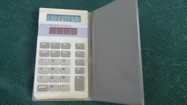 Vintage 1983 Texas Instruments Ti-1706 Solar Light Powered Calculator - £19.37 GBP