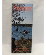 Vintage 1960s Wisconsin Spooner Area Lake Region Map - £10.04 GBP