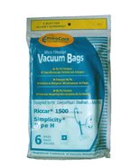 6 EnviroCare Replacement Designed To Fit Riccar Simplicity Type H Vacuum... - £8.34 GBP