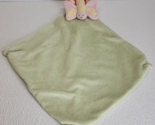 Angel Dear - Green Pink Butterfly Lovey Security Blanket Baby Blankie HT... - $40.58