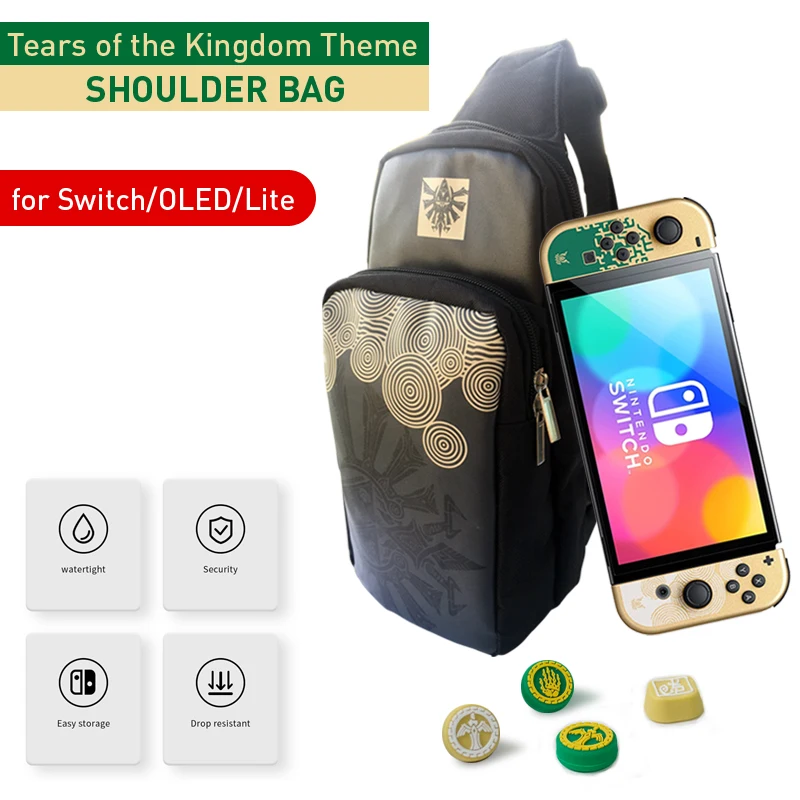 New ZELDA Tears Carrying Case for Nintendo Switch OLED Portable Shoulder Bag - £16.05 GBP+