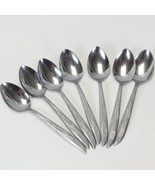 Castle Court Wheat Teaspoons CCS7 Japan 6&quot; Stainless  Lot of 7 - $426.45 MXN