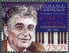 Armenia 2021. The 100 years of the Birth of Edward Mirzoyan (MNH OG) Stamp - £0.96 GBP
