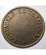 1950s FRANCE TELEPHONE TOKEN Rare Taxi Phone jetton Token - £3.98 GBP