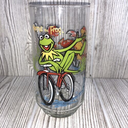 Vintage McDonalds The Great Muppet Caper Kermit The Frog Glass 1981. Great Cond. - $9.90